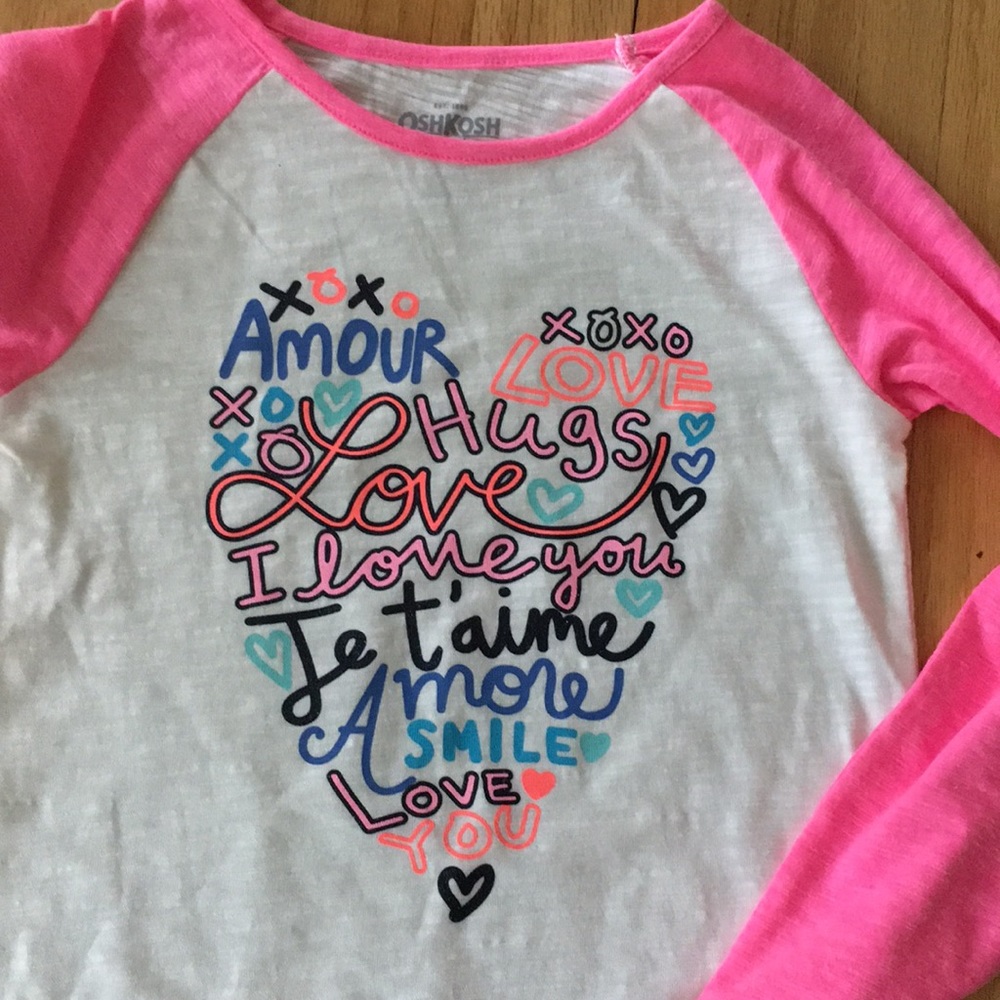 NWT OshKosh tunic girls tee size 6/6x